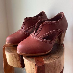Reddish-Brown Booties from Bali ELF